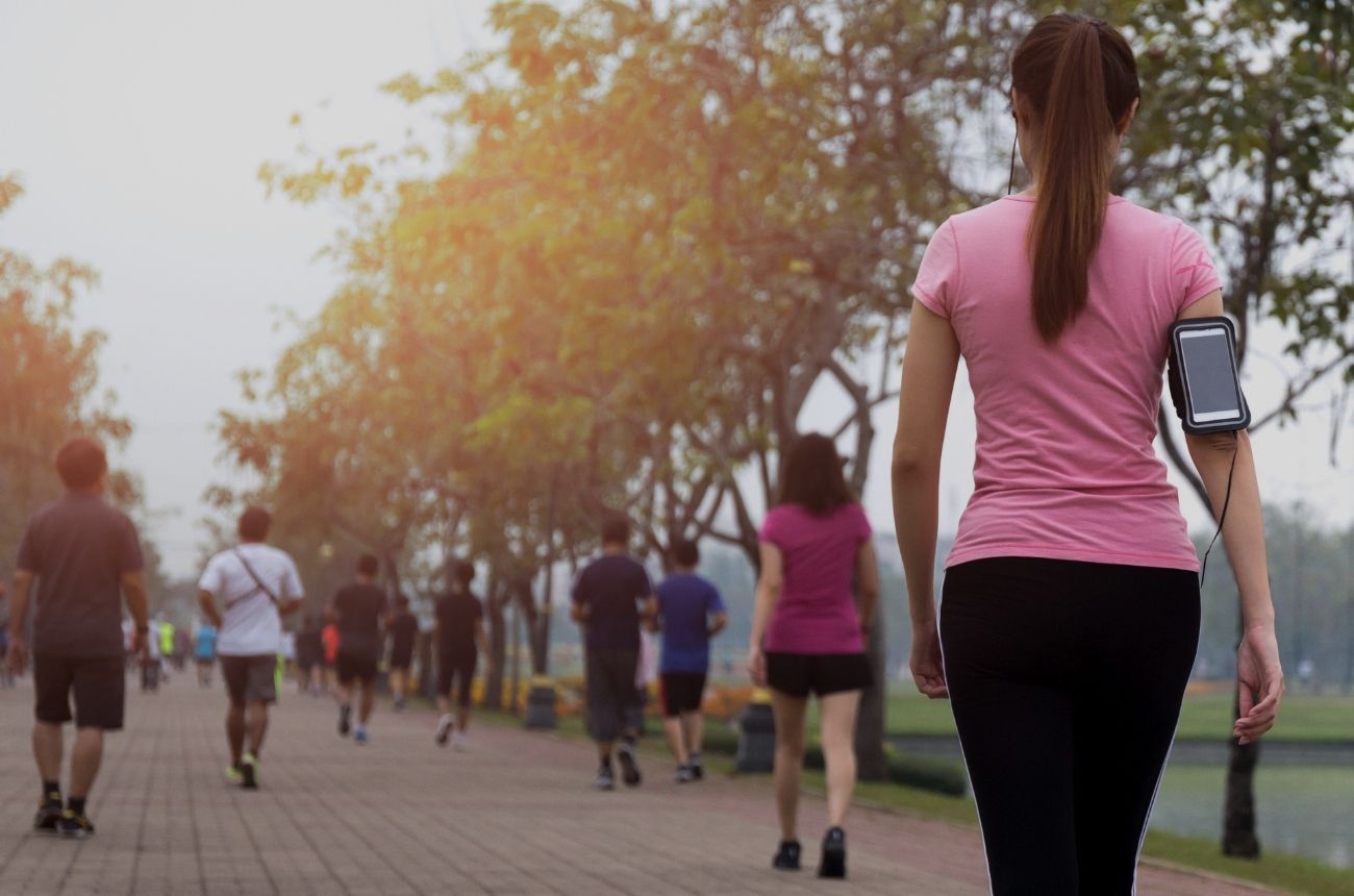 Morning walking routine information