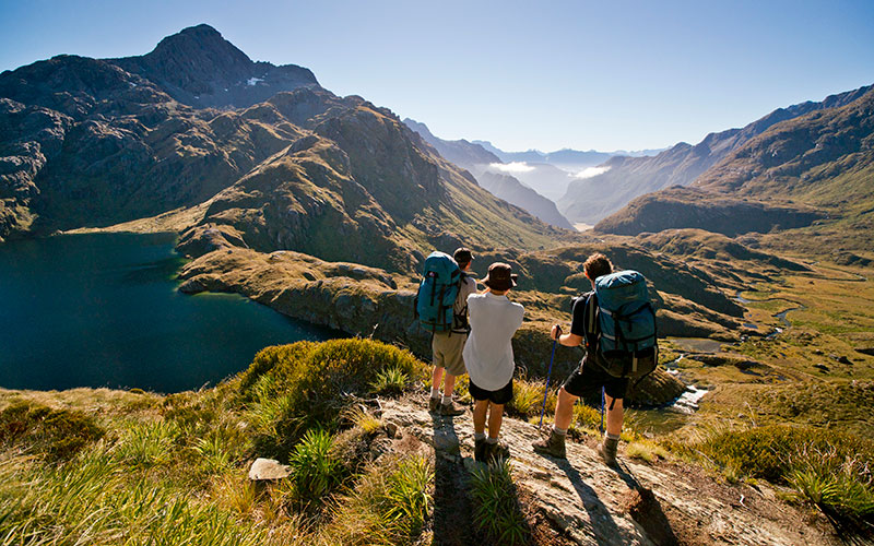 Outdoor activities in New Zealand